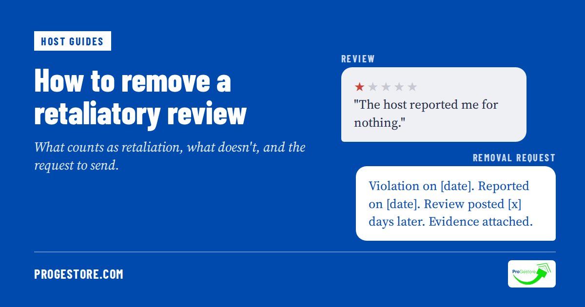 How to remove a retaliatory Airbnb review: criteria and request templates for hosts